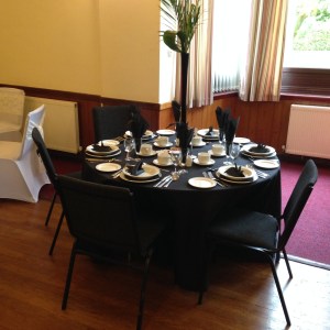 Aughton Village Hall: Oakleaf Suite with Dressed Tables